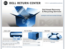 Tablet Screenshot of dellreturncenter.com